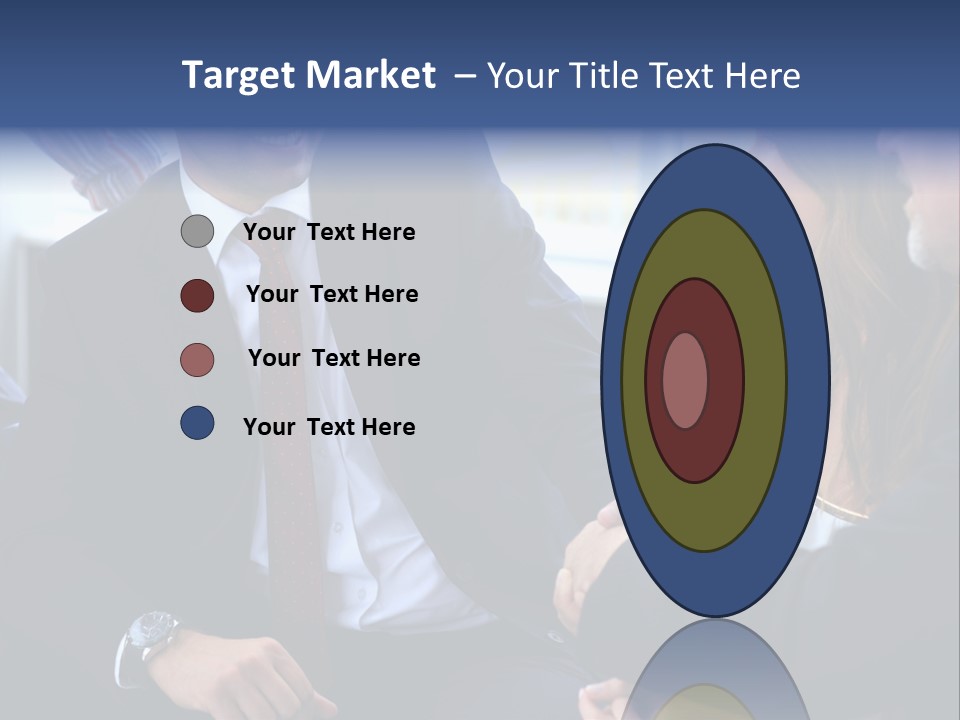 Team International Male PowerPoint Template