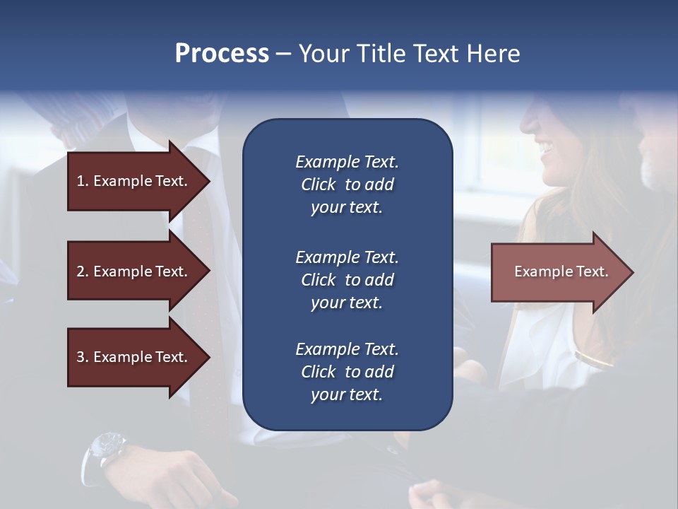 Team International Male PowerPoint Template