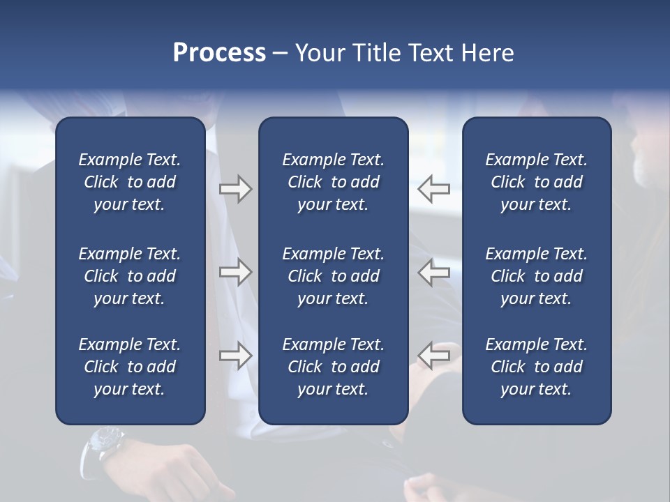 Team International Male PowerPoint Template