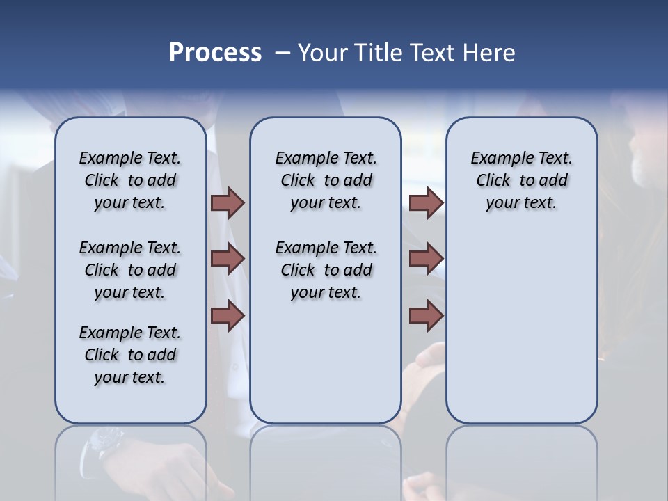 Team International Male PowerPoint Template