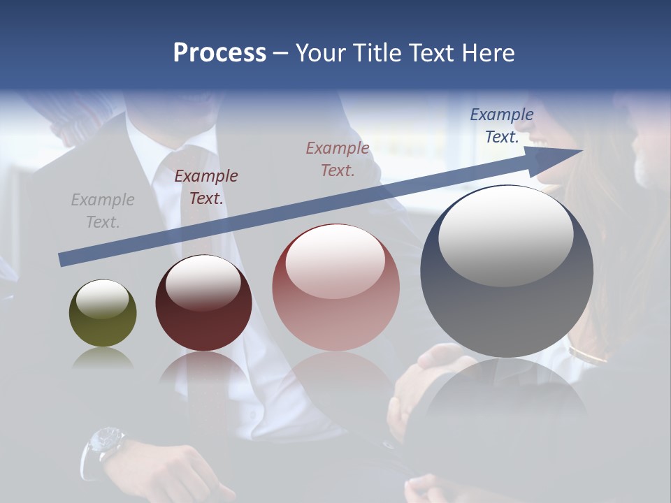 Team International Male PowerPoint Template