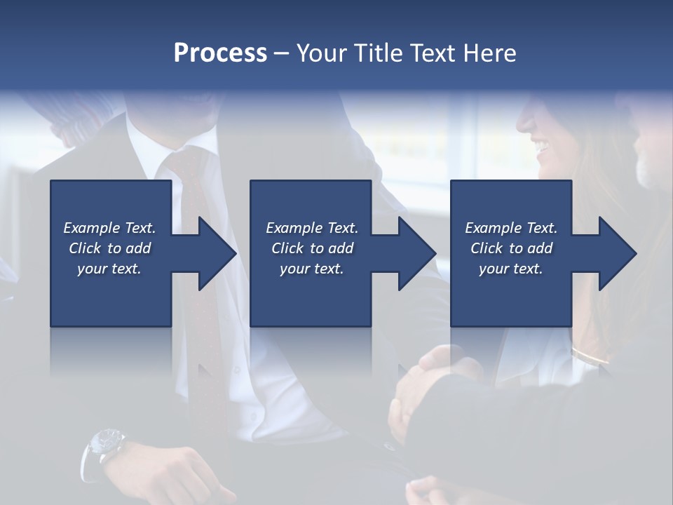 Team International Male PowerPoint Template