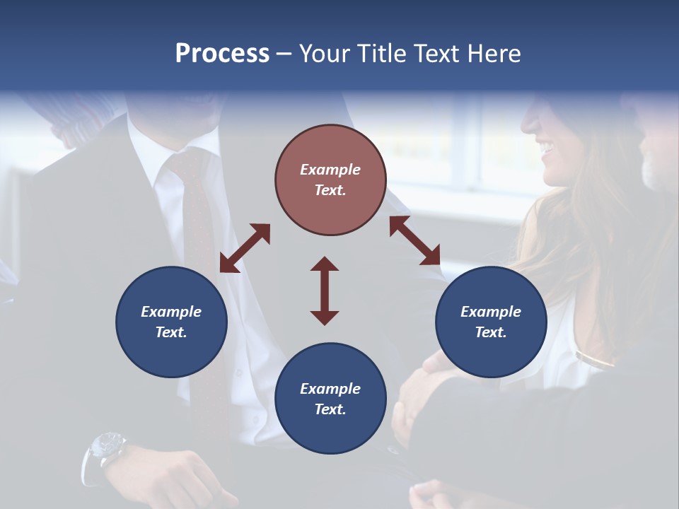 Team International Male PowerPoint Template