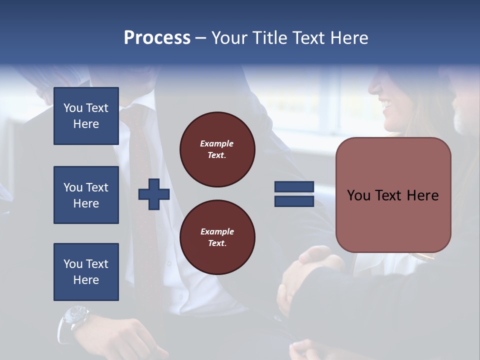 Team International Male PowerPoint Template