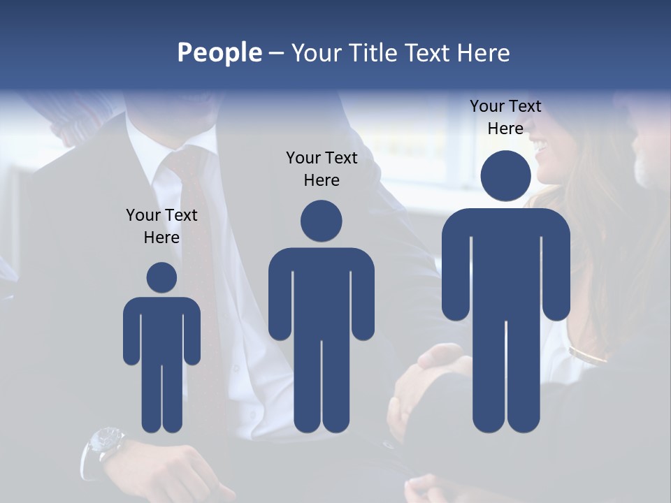 Team International Male PowerPoint Template