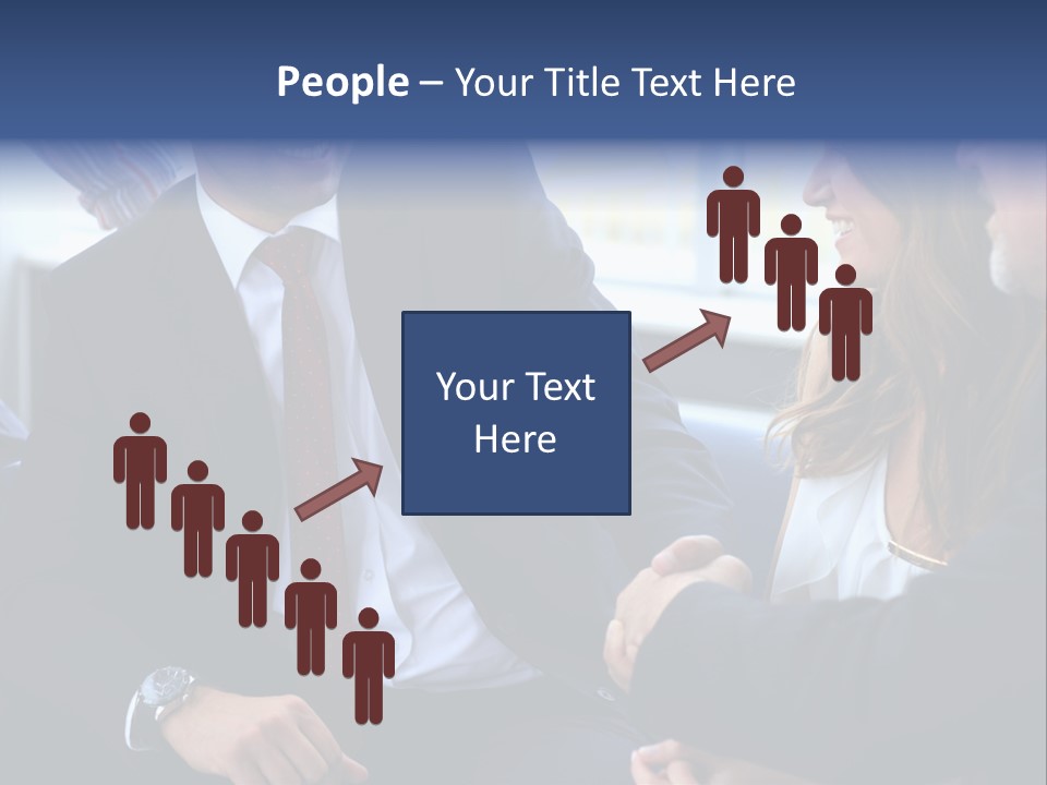 Team International Male PowerPoint Template