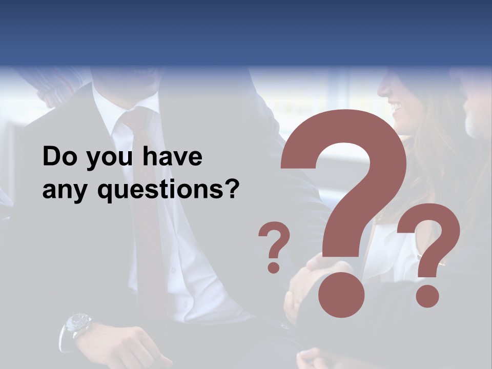 Team International Male PowerPoint Template