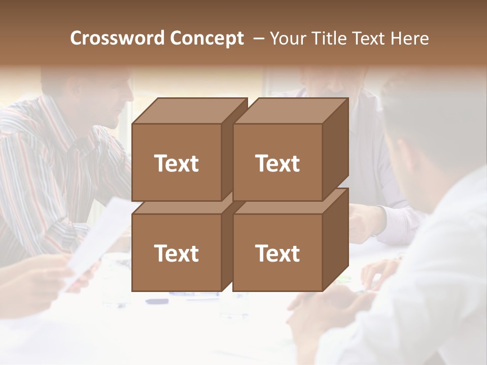 Communication Serious Together PowerPoint Template