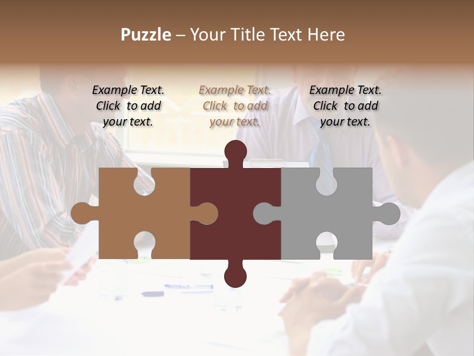 Communication Serious Together PowerPoint Template