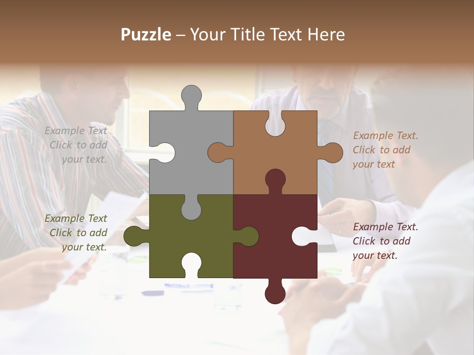 Communication Serious Together PowerPoint Template