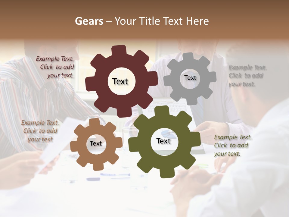 Communication Serious Together PowerPoint Template