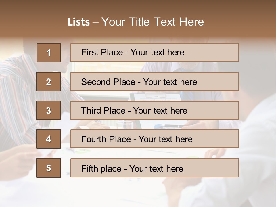 Communication Serious Together PowerPoint Template