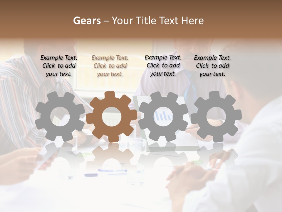 Communication Serious Together PowerPoint Template