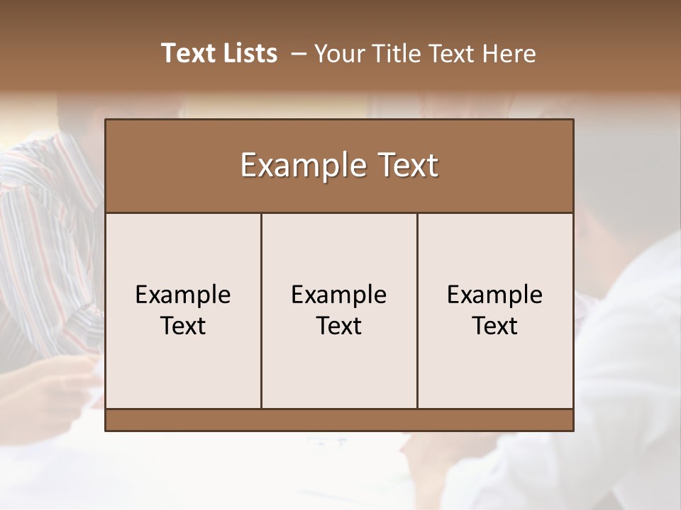 Communication Serious Together PowerPoint Template