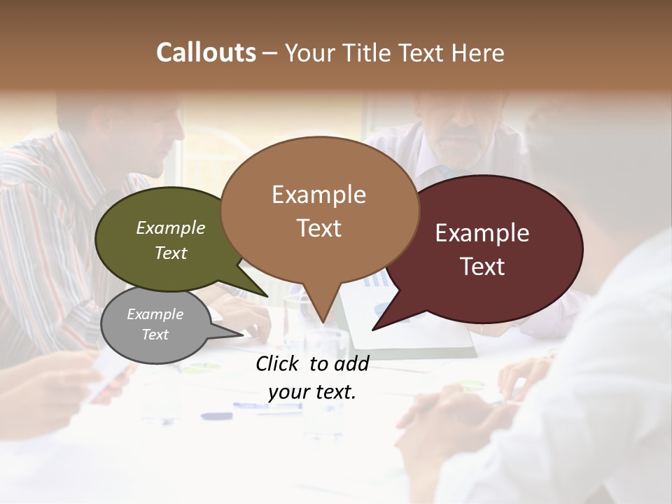 Communication Serious Together PowerPoint Template