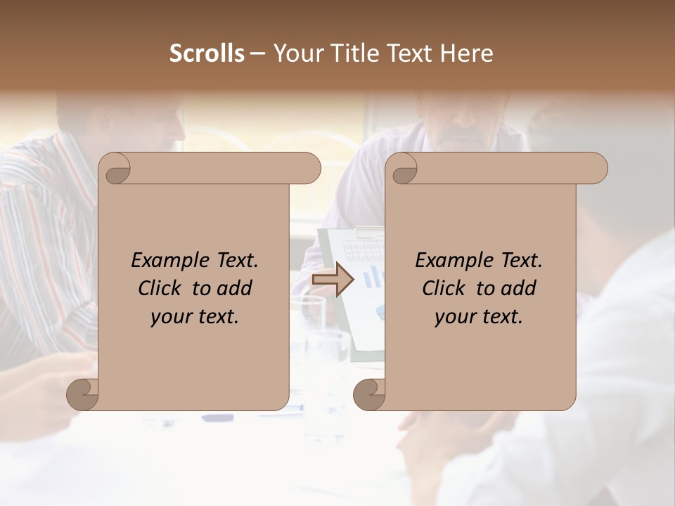 Communication Serious Together PowerPoint Template