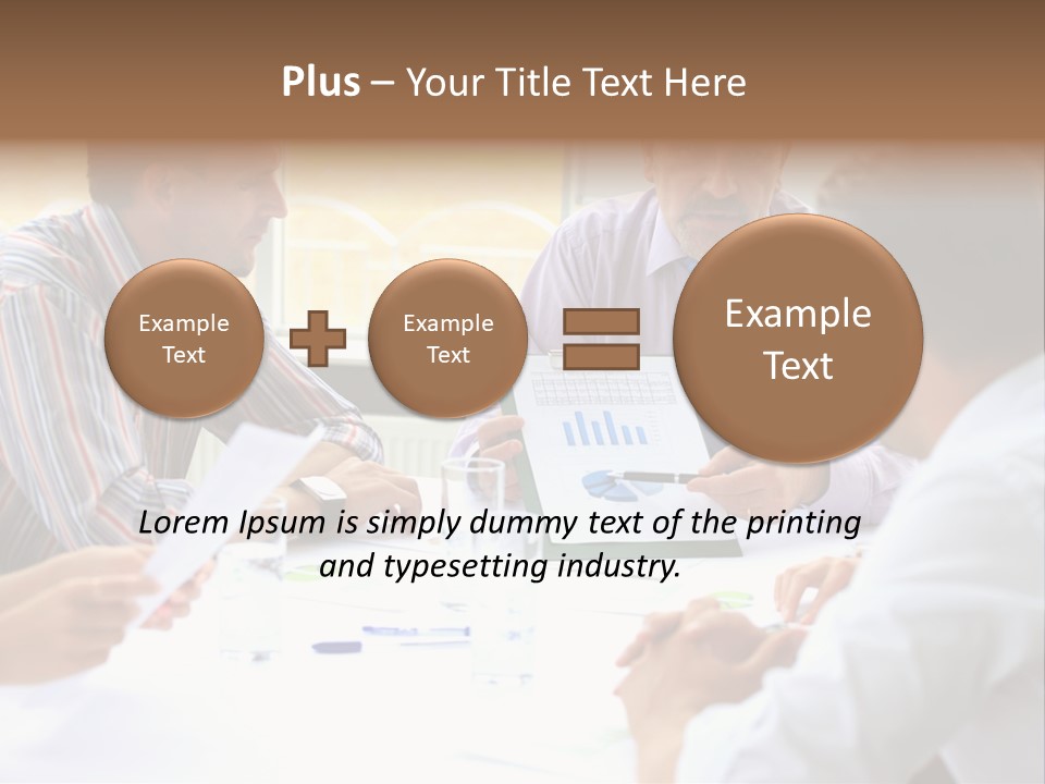 Communication Serious Together PowerPoint Template