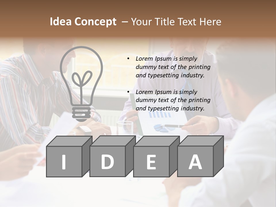 Communication Serious Together PowerPoint Template