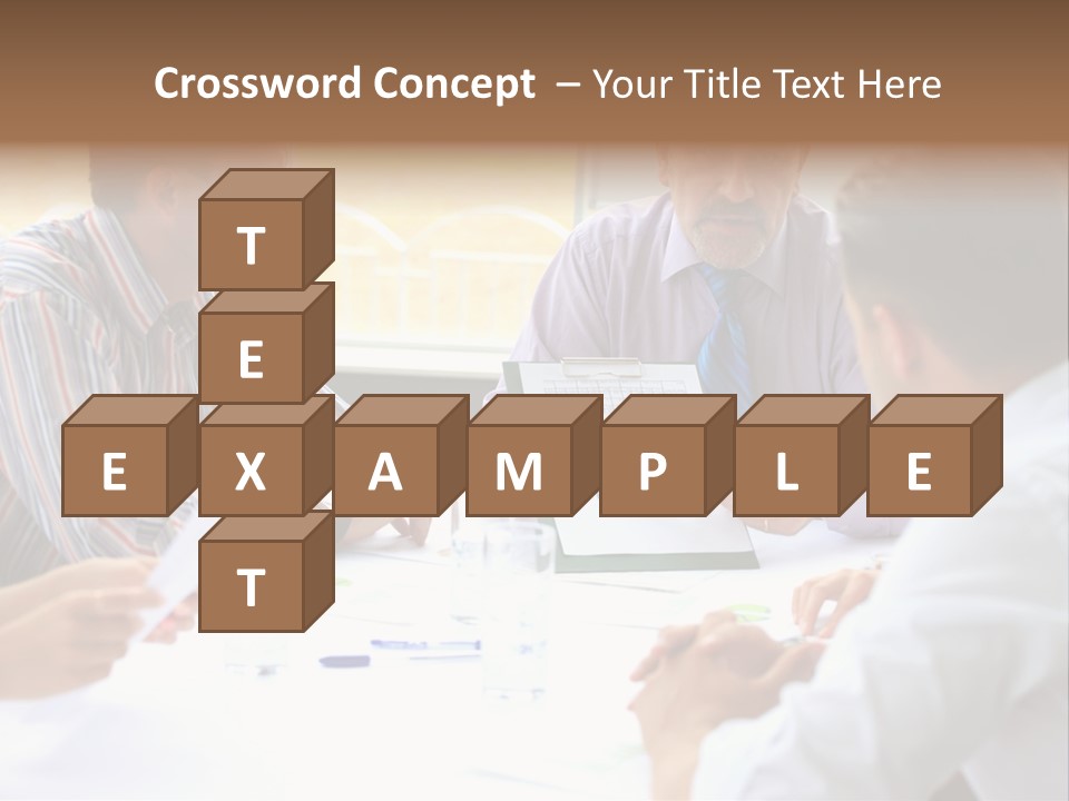 Communication Serious Together PowerPoint Template