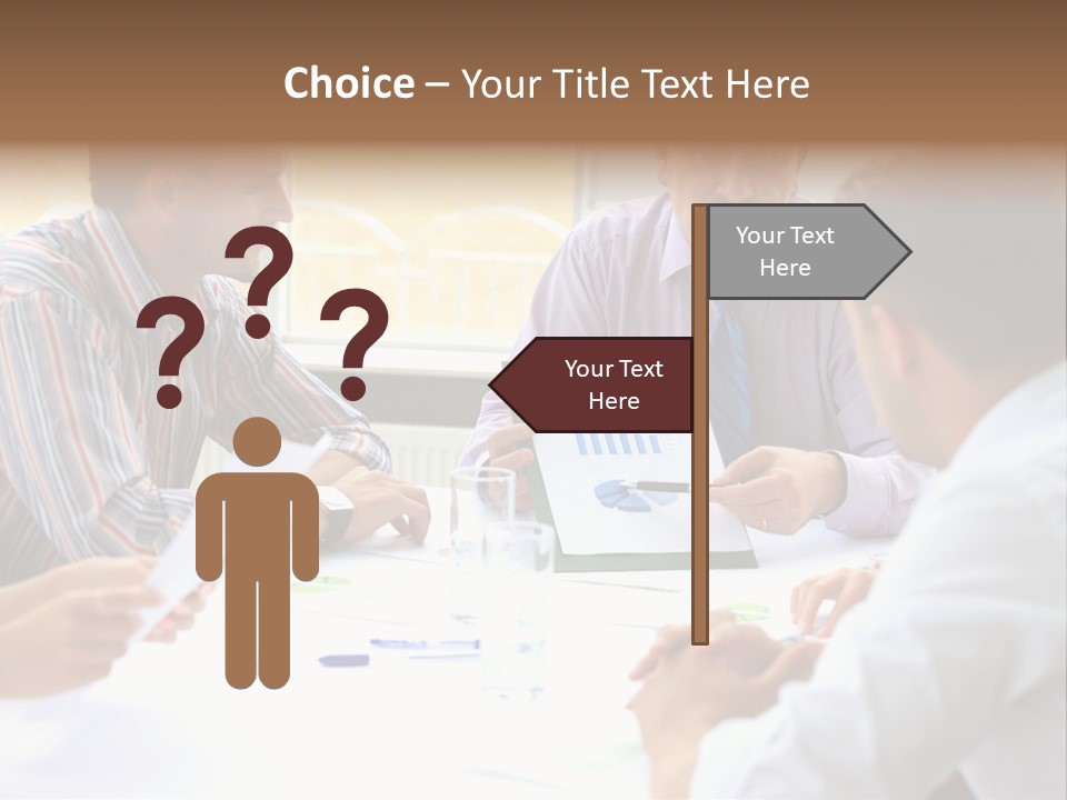 Communication Serious Together PowerPoint Template