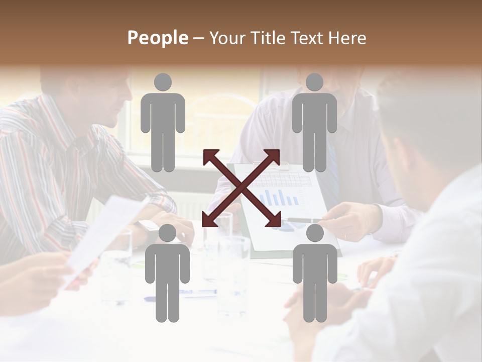 Communication Serious Together PowerPoint Template