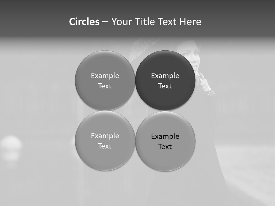 Day Woman Pretty PowerPoint Template