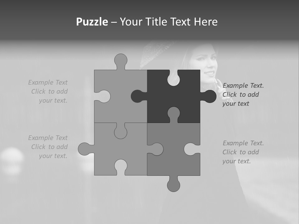 Day Woman Pretty PowerPoint Template