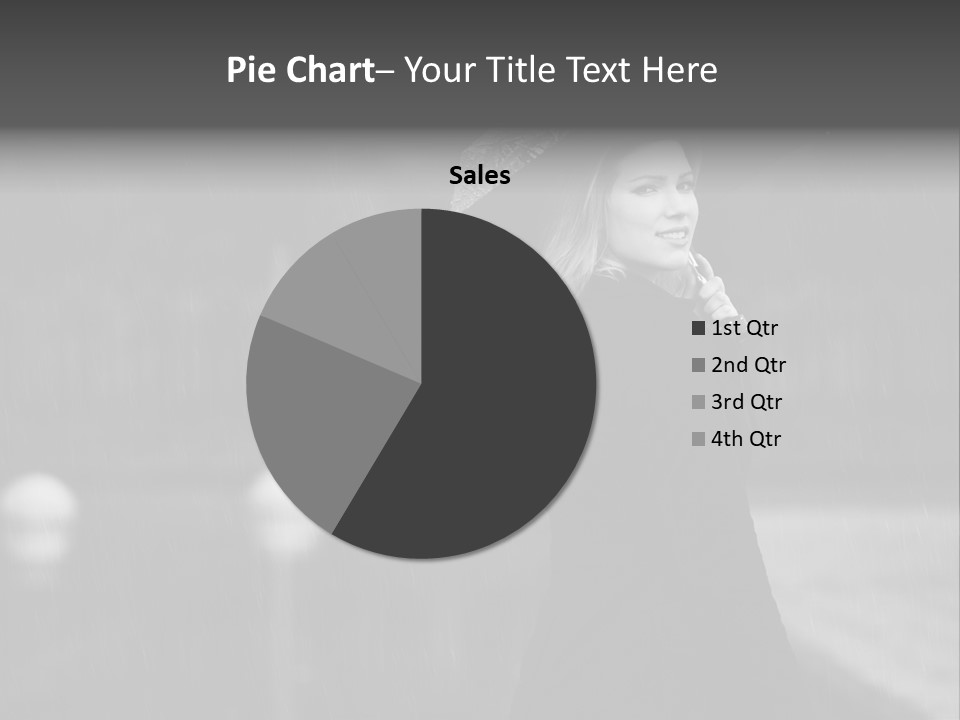 Day Woman Pretty PowerPoint Template