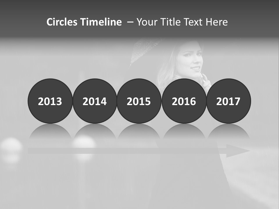 Day Woman Pretty PowerPoint Template