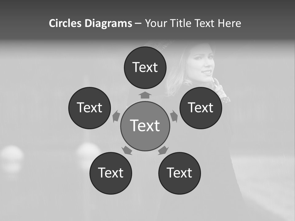 Day Woman Pretty PowerPoint Template