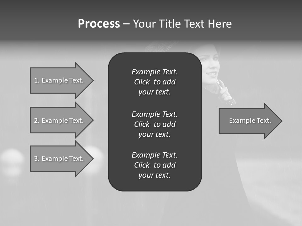 Day Woman Pretty PowerPoint Template