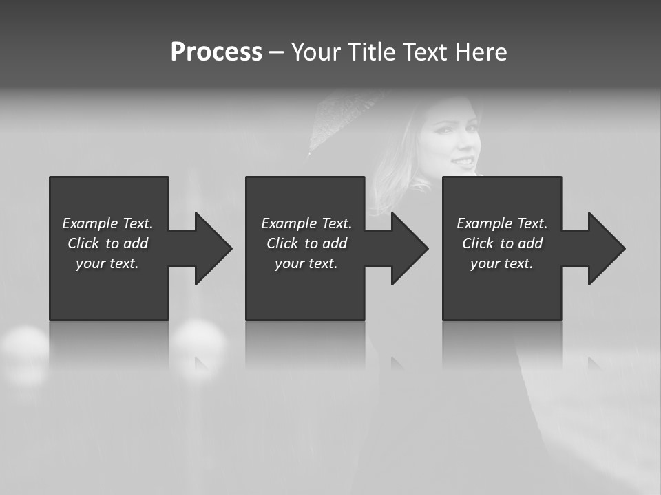 Day Woman Pretty PowerPoint Template