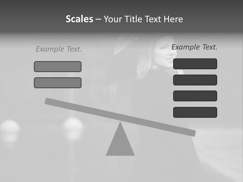 Day Woman Pretty PowerPoint Template