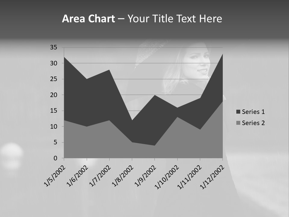 Day Woman Pretty PowerPoint Template