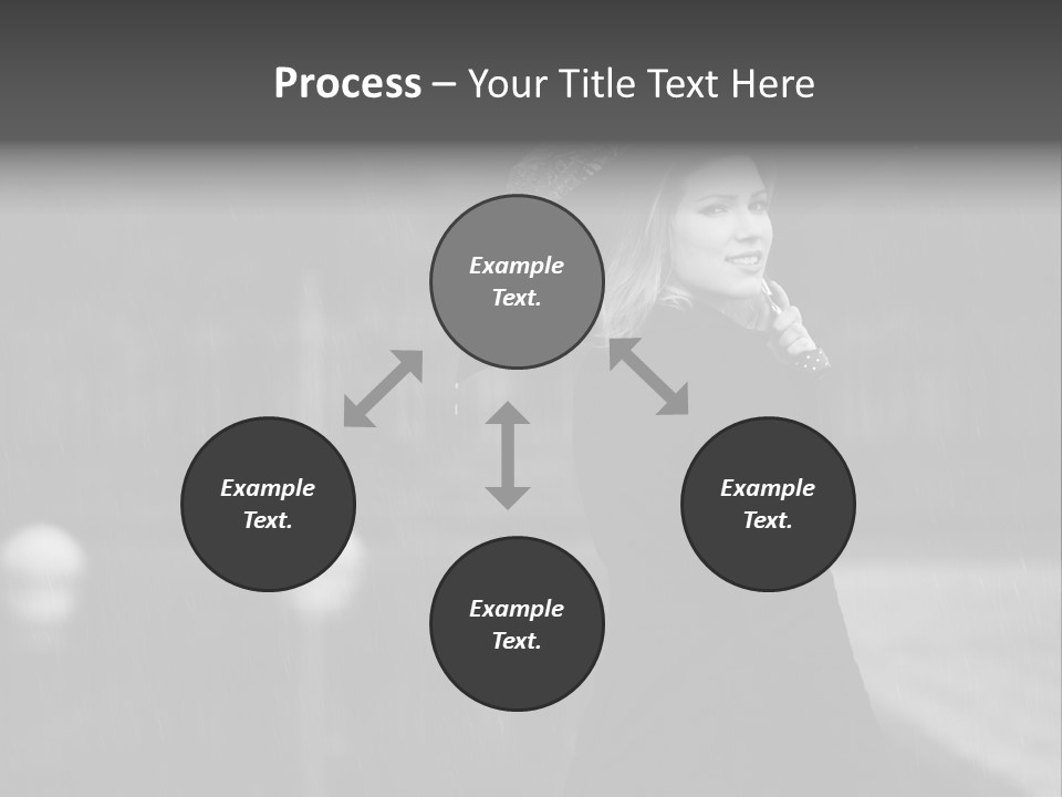 Day Woman Pretty PowerPoint Template