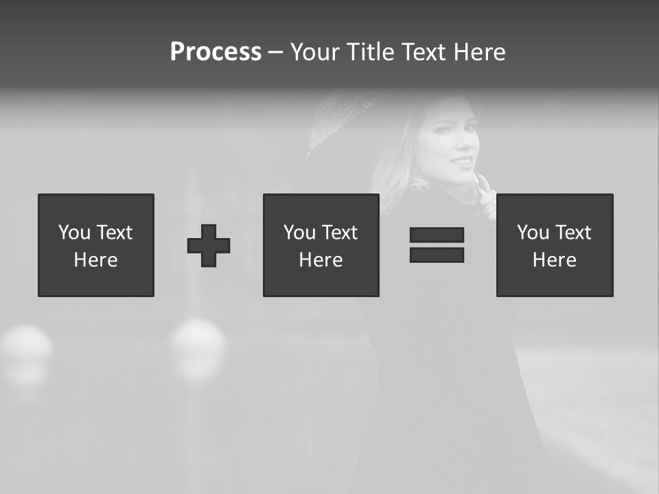 Day Woman Pretty PowerPoint Template