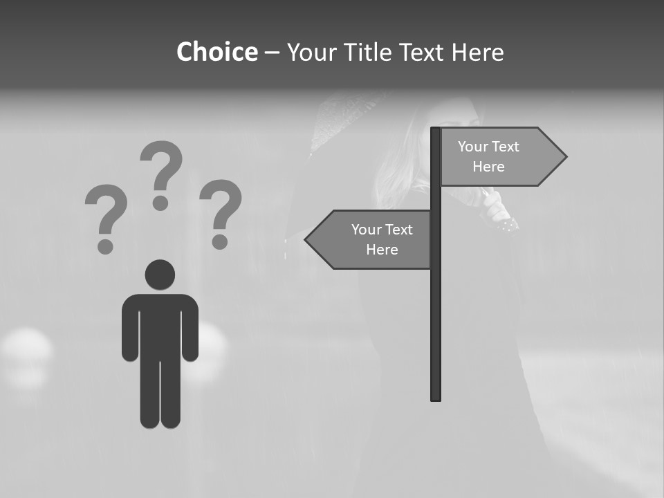 Day Woman Pretty PowerPoint Template