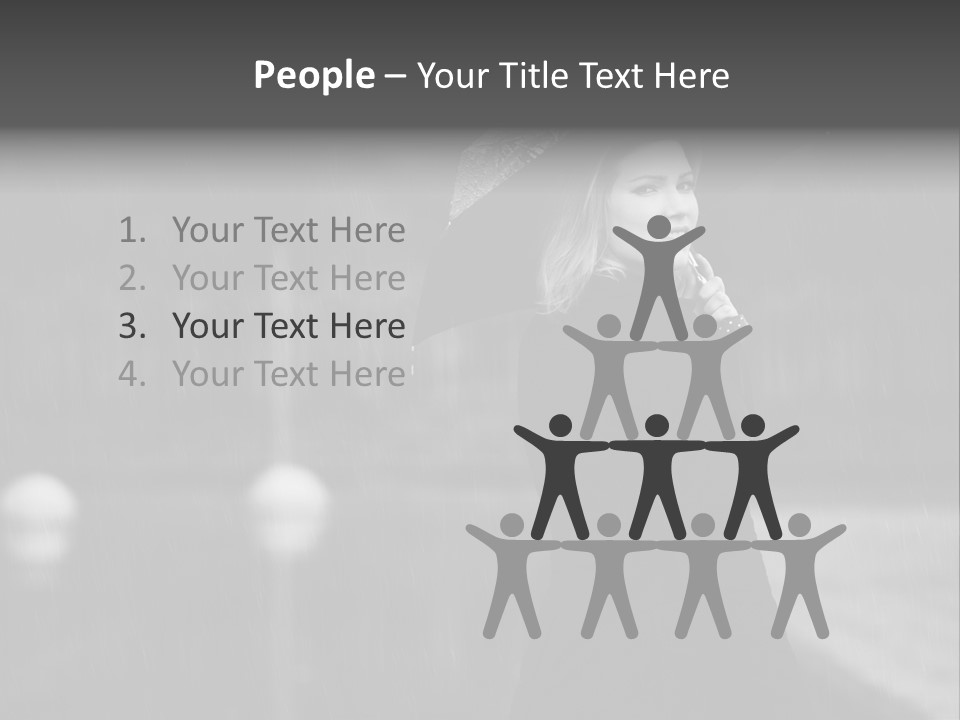 Day Woman Pretty PowerPoint Template