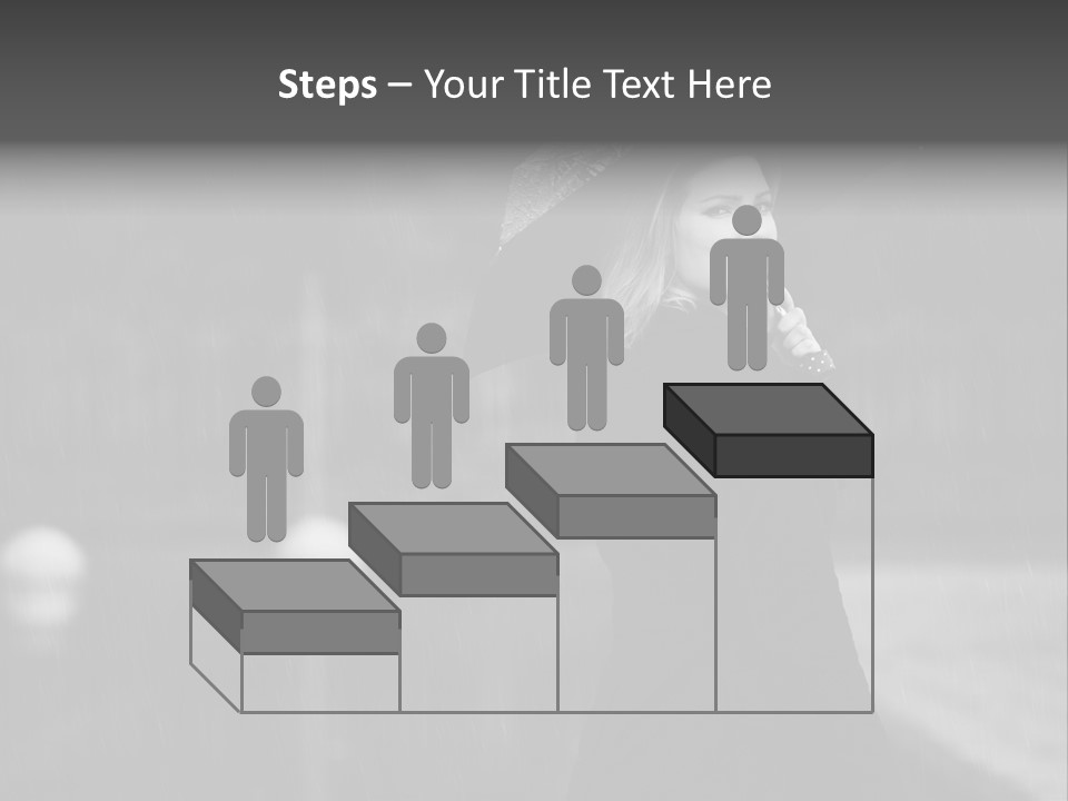 Day Woman Pretty PowerPoint Template