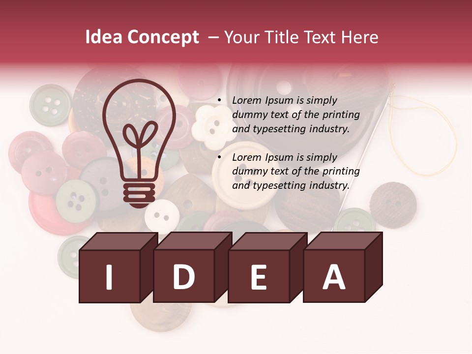 Fashion Icon Old PowerPoint Template