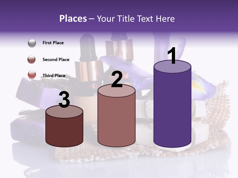 Purple Natural Beauti PowerPoint Template