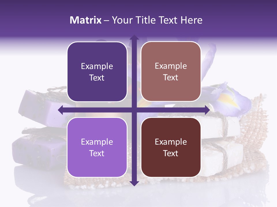 Purple Natural Beauti PowerPoint Template