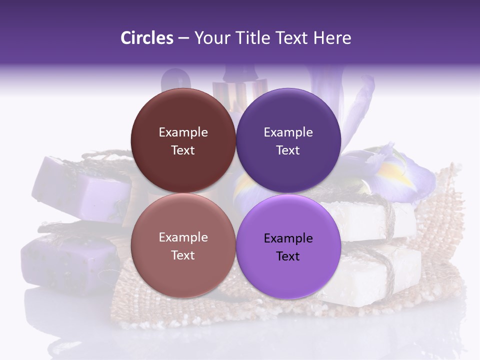 Purple Natural Beauti PowerPoint Template