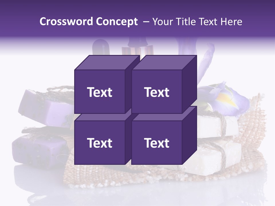 Purple Natural Beauti PowerPoint Template