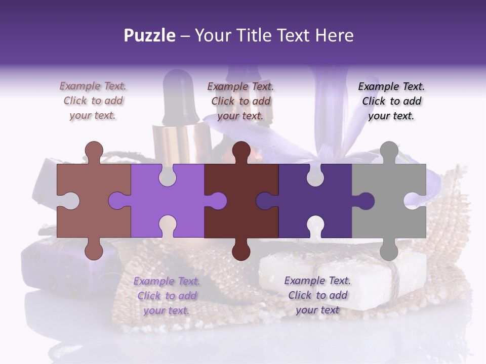 Purple Natural Beauti PowerPoint Template
