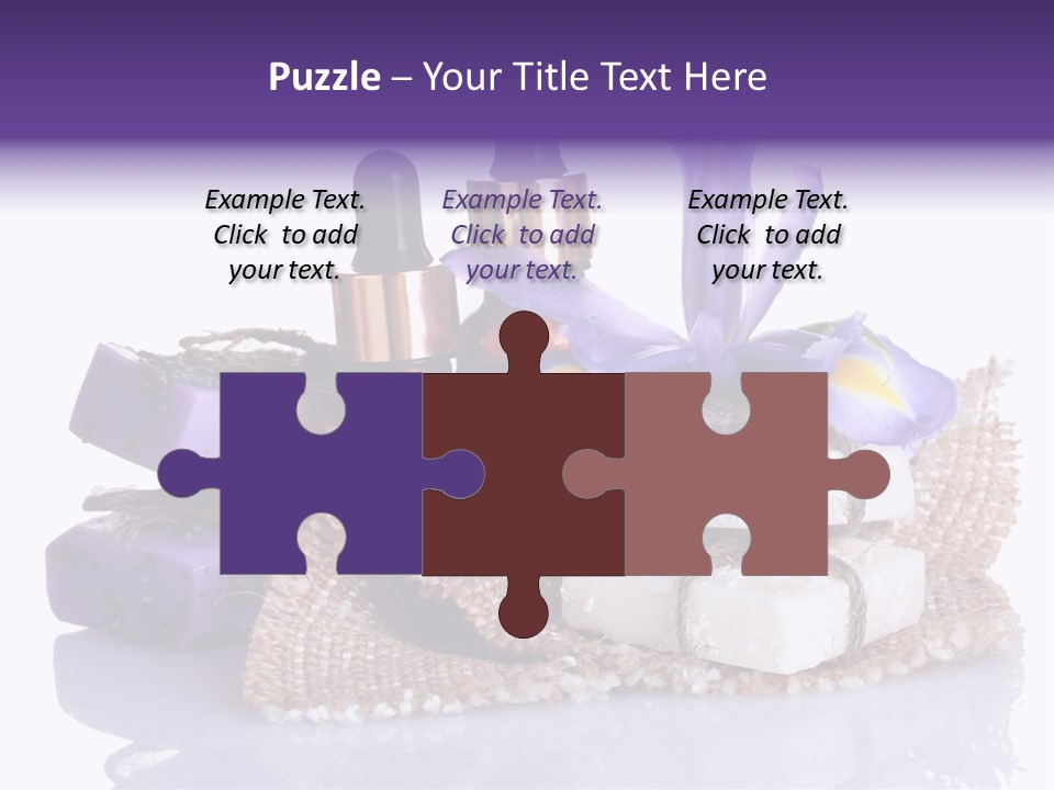 Purple Natural Beauti PowerPoint Template