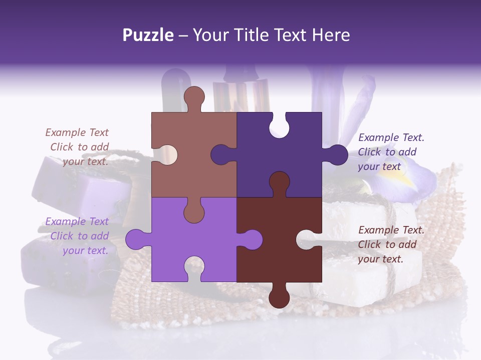 Purple Natural Beauti PowerPoint Template
