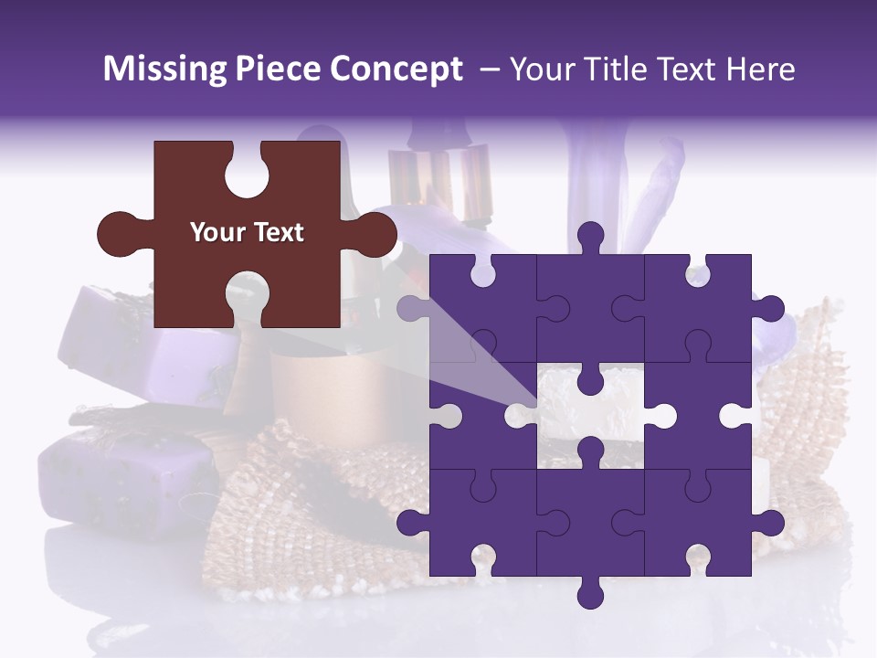 Purple Natural Beauti PowerPoint Template