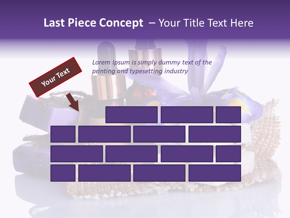 Purple Natural Beauti PowerPoint Template