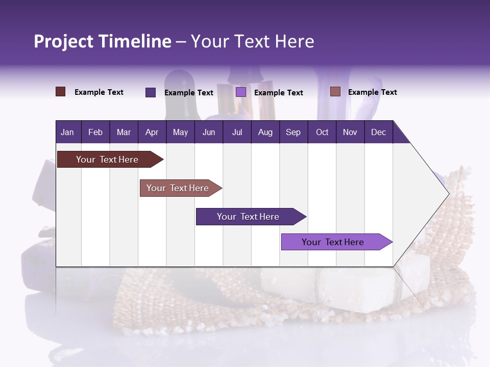 Purple Natural Beauti PowerPoint Template